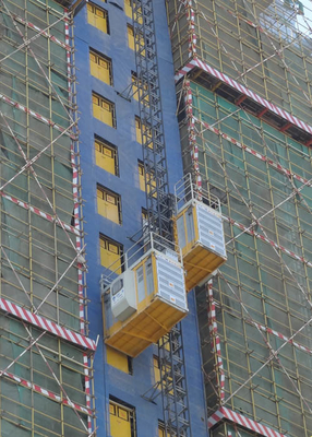 VFD Drive Rack & Pinion Type 0-60M/Min Construction Material Hoist
