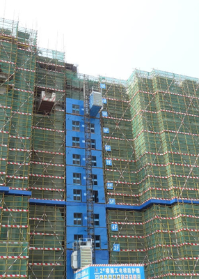 Buildings Bridges Chimney Q355B Steel 36M/Min Construction Site Lift