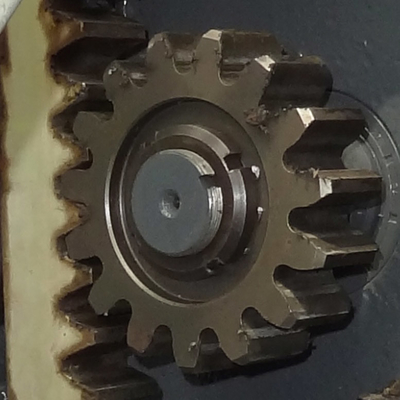 40Cr Steel Construction Hoist Drive Pinion Quenching And Nitriding