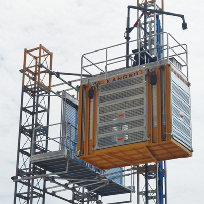Revolutionize Your Construction Site with the VFD Rack And Pinion Construction Hoist Lift SC300/300
