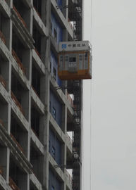 Q355B Steel Material Construction Passenger Hoist , SC200/SC200 Goods Hoist Lift
