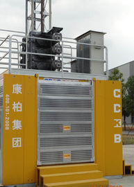 SC200BG Building Construction Lift , Rack & Pinion Lift With Q345B Steel Plate Material