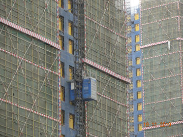 FC Motor Control Material Rack And Pinion Hoist Equipment