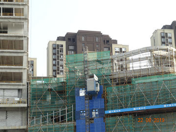 Q345B Steel Man Material Rack And Pinion Hoist
