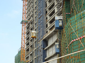 Galvanised Rack Pinion Lift 400M Building Site Hoist