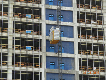 Direct Start Up And Stop 46 M / Min Construction Hoist Elevator