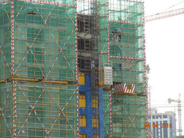 VFD 2000 Kg Rack Pinion Lift Construction Hoist Safety
