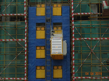 VFC Motor Control 450m Rack & Pinion Building Construction Lift