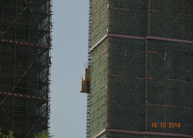 Steel Structure Double Cabin 2000 KG Building Site Hoist