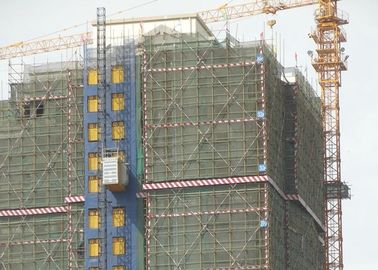 3 Doors Lifting Rack & Pinion 450M Building Site Hoist