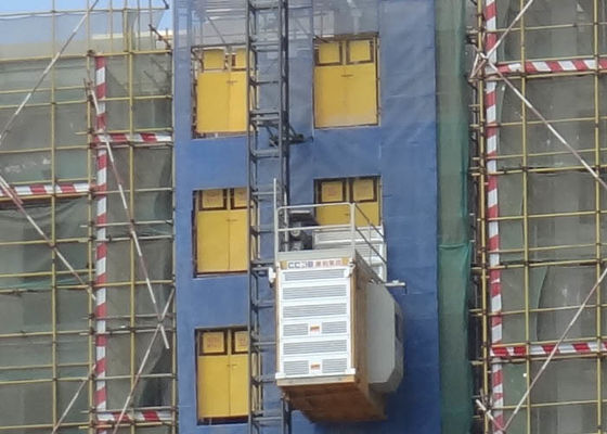 SC200 60 Meter / Minute Passenger Material Elevator Rack And Pinion Hoist