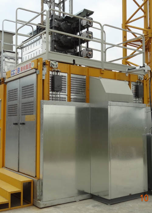 Flexible Efficient Man And Material Lift , Personnel Hoist System