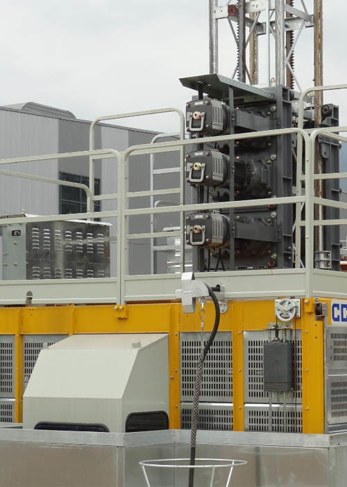 Efficient Construction Hoist Elevator Modular Rack And Pinion For