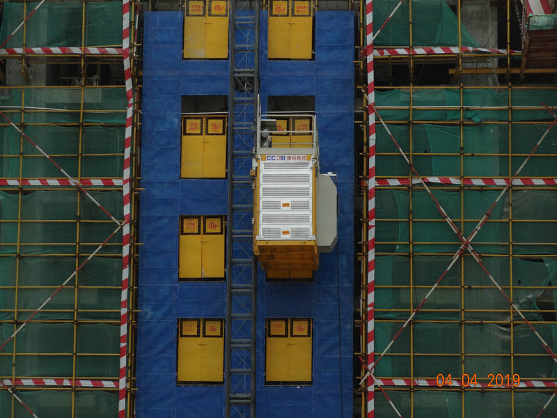 Modular High Safety Rack Pinion Lift Construction Hoist Elevator