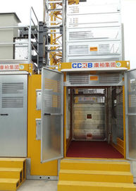 Vertical Transportation Construction Man Lift Payload Capacity 3000Kg Lifting Speed 0–60 M/Min