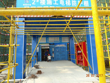 Civil Office Building 3 Doors 60m / Min Construction Site Elevator Lift